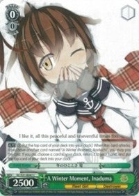 Image of A Winter Moment, Inaduma (KC/S31-E047 C) [KanColle, 2nd Fleet]