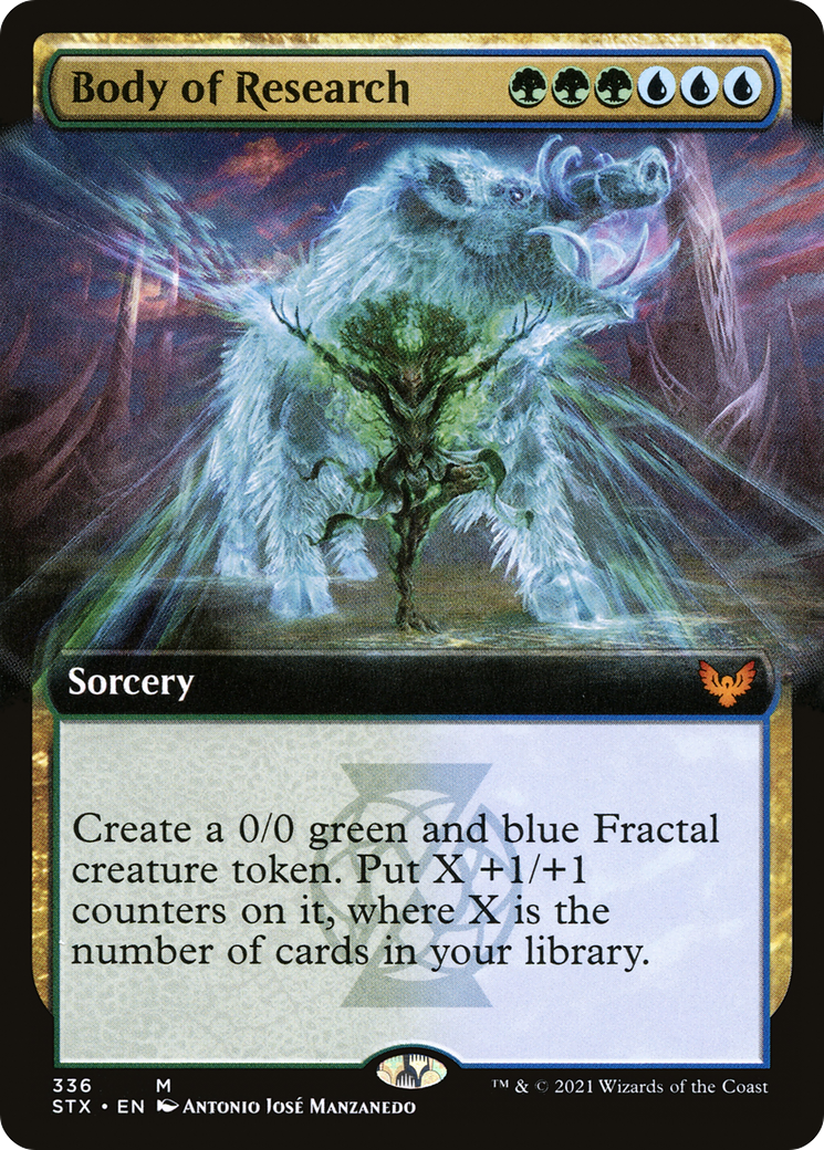 Image of Body of Research (Extended Art) [Strixhaven: School of Mages]