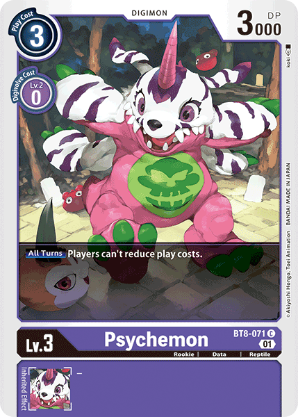 Image of Psychemon [BT8-071] [New Awakening]