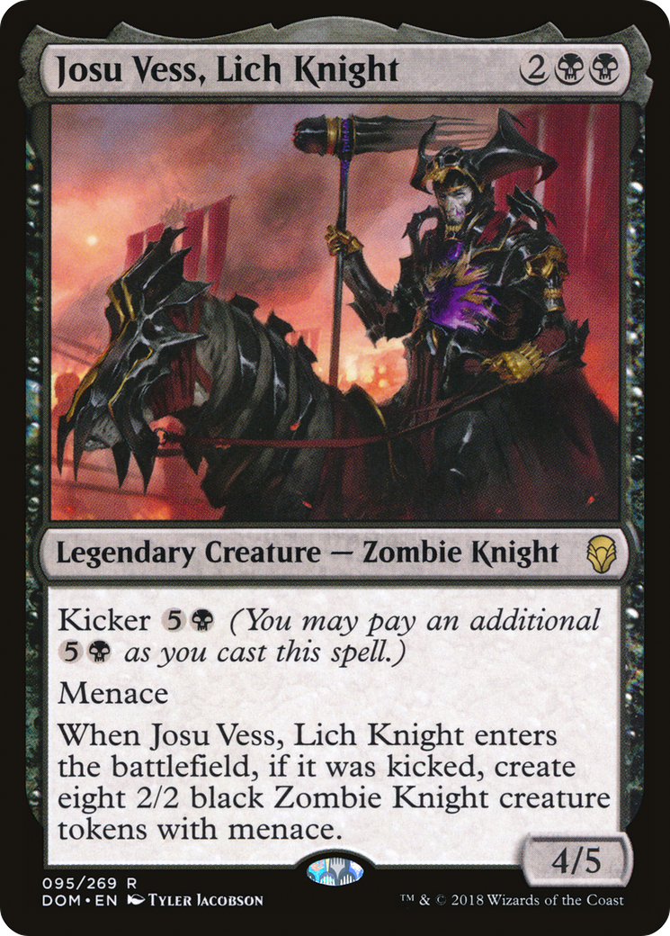 Image of Josu Vess, Lich Knight [Dominaria]