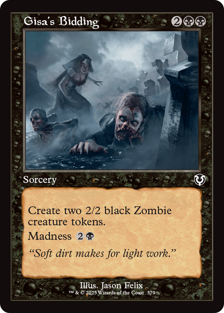 Image of Gisa's Bidding (Retro Frame) [Innistrad Remastered]