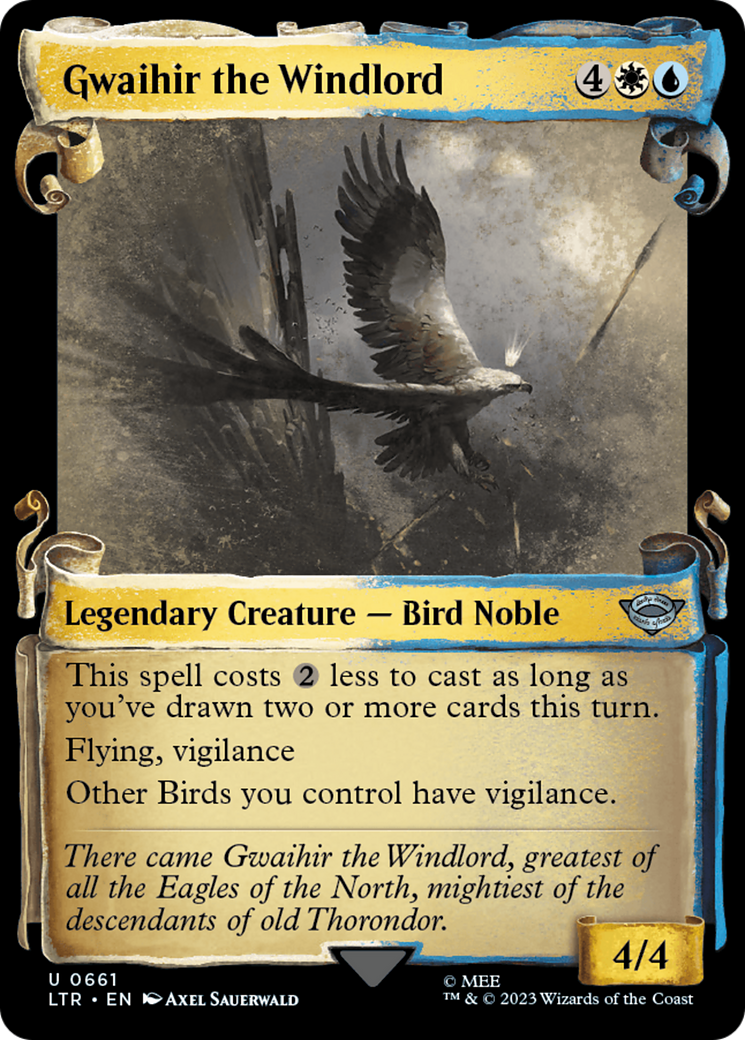 Image of Gwaihir the Windlord [The Lord of the Rings: Tales of Middle-Earth Showcase Scrolls]