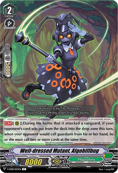 Image of Well-dressed Mutant, Algobillbug (V-EB09/057EN) [The Raging Tactics]