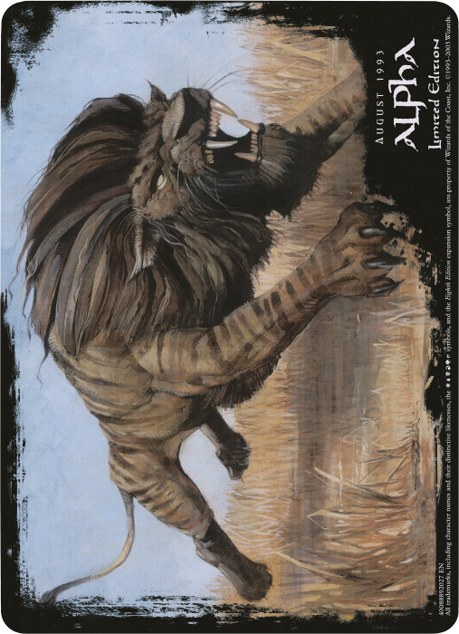Image of Savannah Lions (Oversized) [Eighth Edition Box Topper]