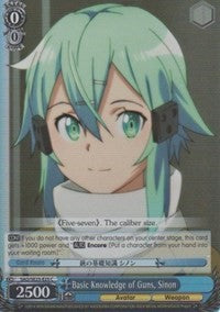 Image of Basic Knowledge of Guns, Sinon (SAO/SE23-E25 C) (Parallel Foil) [Sword Art Online II]