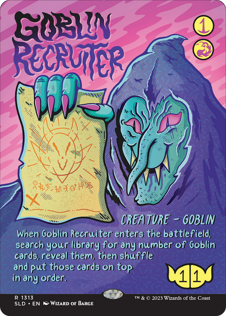 Image of Goblin Recruiter [Secret Lair Drop Series]