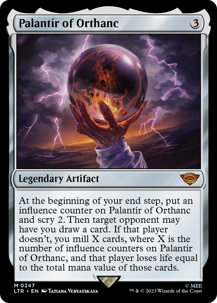 Image of Palantir of Orthanc [The Lord of the Rings: Tales of Middle-Earth]