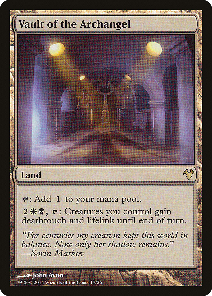 Image of Vault of the Archangel [Modern Event Deck 2014]