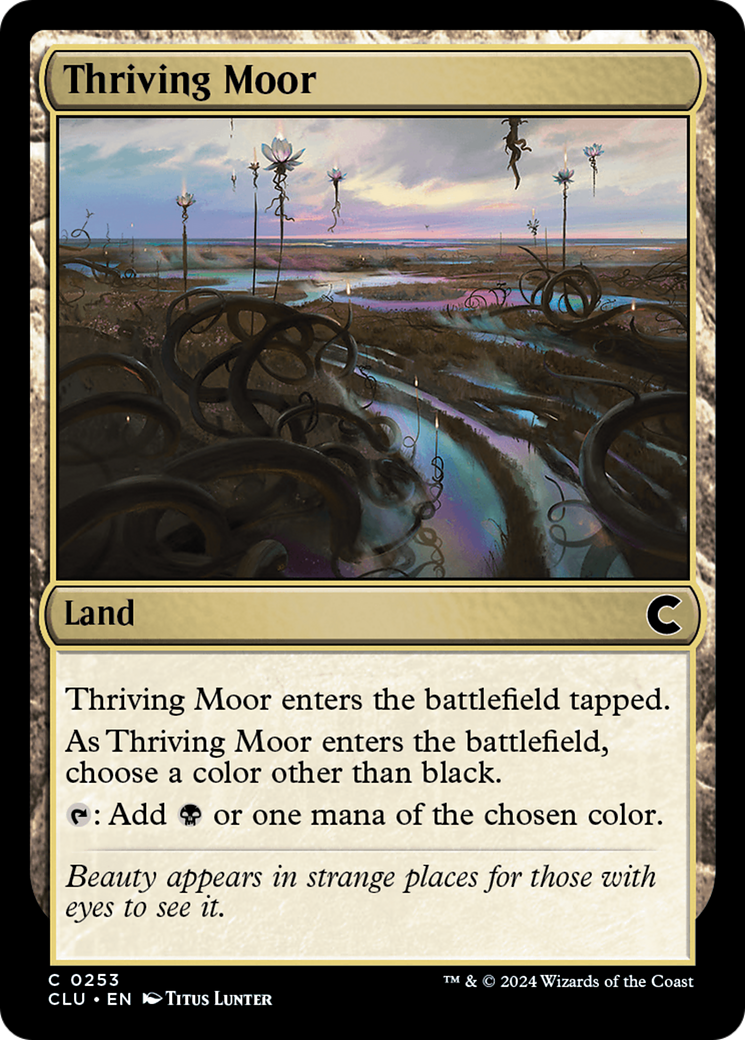 Image of Thriving Moor [Ravnica: Clue Edition]
