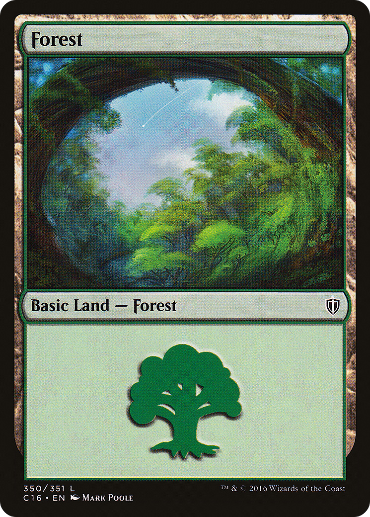Image of Forest (350) [Commander 2016]