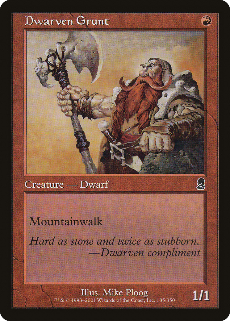 Image of Dwarven Grunt [Odyssey]