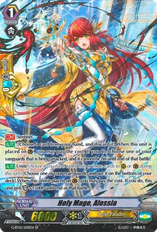 Image of Holy Mage, Alessia (G-BT10/S09EN) [Raging Clash of the Blade Fangs]