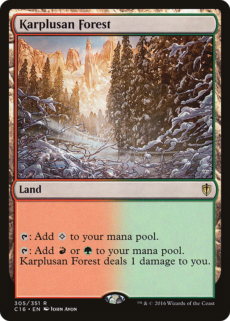 Image of Karplusan Forest [Commander 2016]