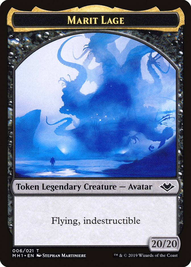 Image of Soldier (004) // Marit Lage (006) Double-Sided Token [Modern Horizons Tokens]
