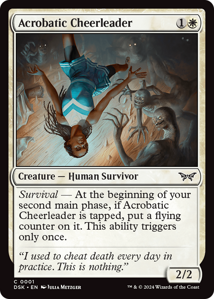Image of Acrobatic Cheerleader [Duskmourn: House of Horror]