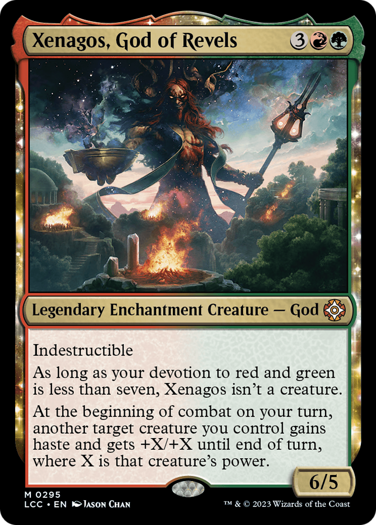 Image of Xenagos, God of Revels [The Lost Caverns of Ixalan Commander]