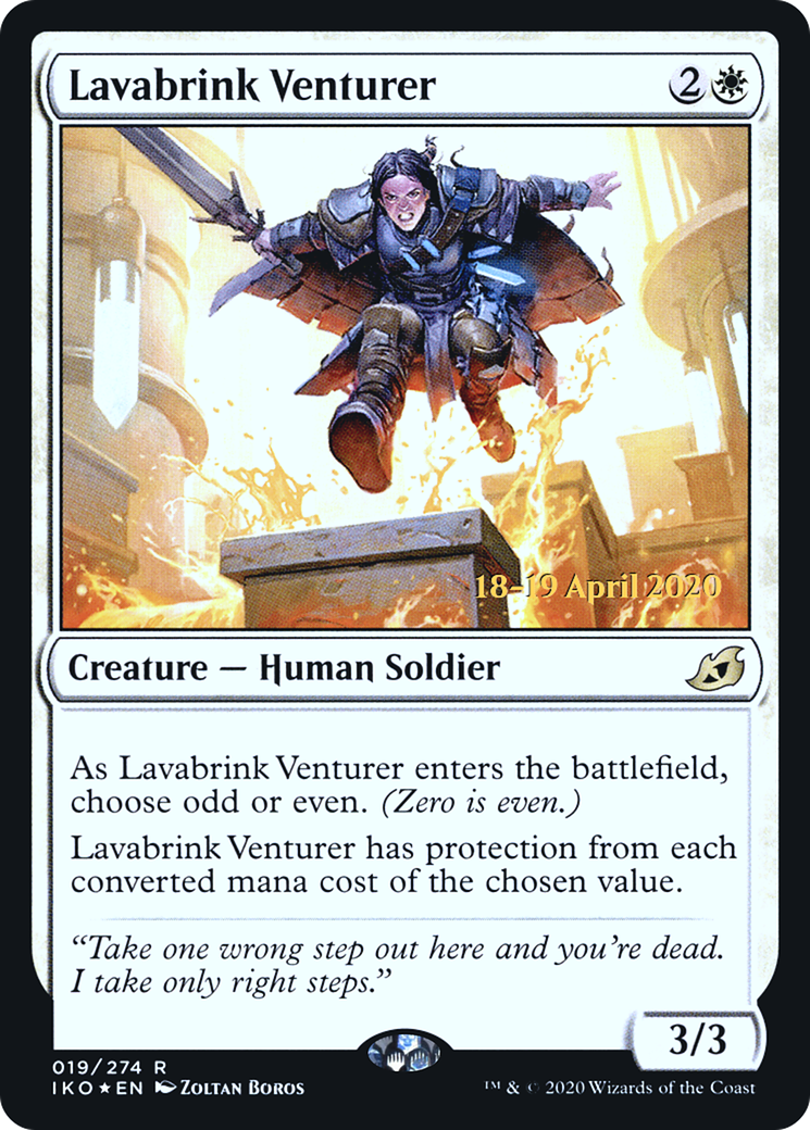 Image of Lavabrink Venturer [Ikoria: Lair of Behemoths Prerelease Promos]