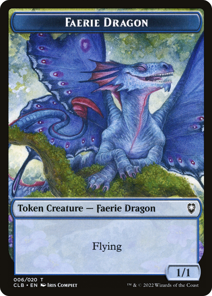 Image of Faerie Dragon Token [Commander Legends: Battle for Baldur's Gate Tokens]