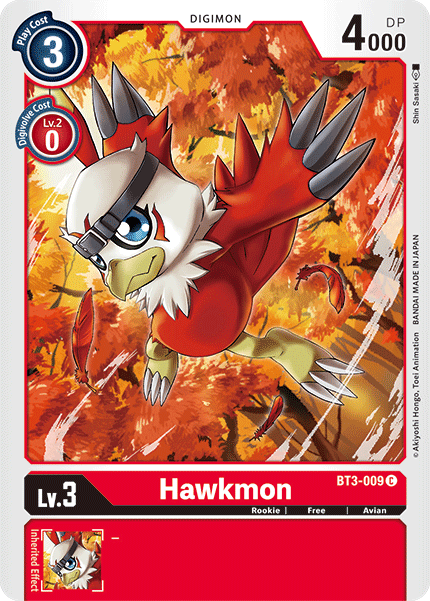 Image of Hawkmon [BT3-009] [Release Special Booster Ver.1.5]