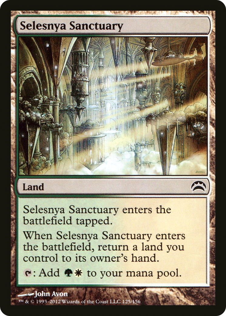 Image of Selesnya Sanctuary (PC2-125) - Planechase 2012 Foil