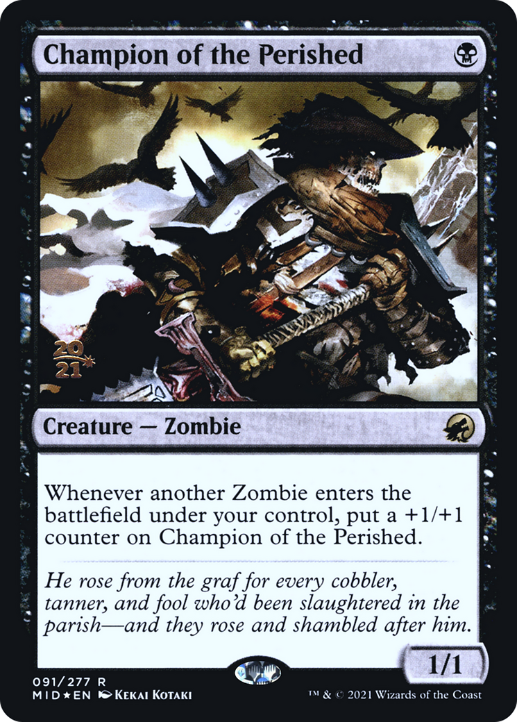 Image of Champion of the Perished [Innistrad: Midnight Hunt Prerelease Promos]