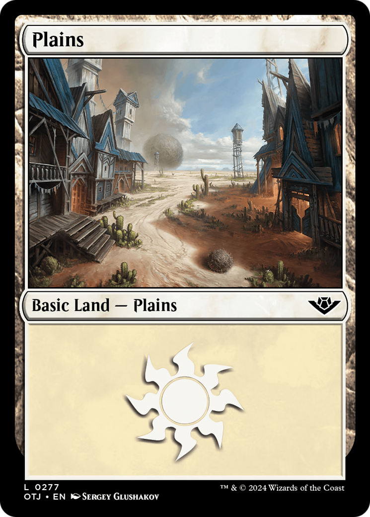 Image of Plains (0277) [Outlaws of Thunder Junction]