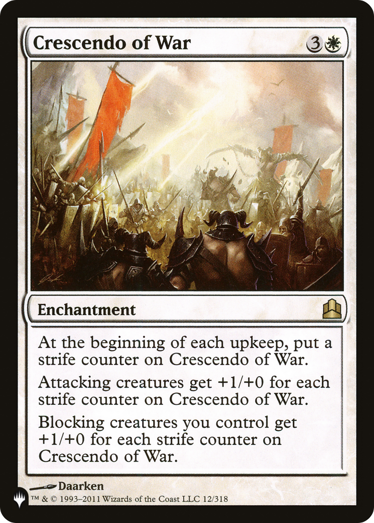 Image of Crescendo of War [The List]