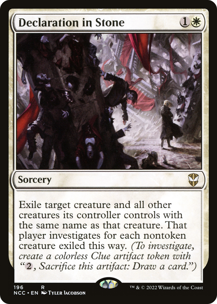 Image of Declaration in Stone [Streets of New Capenna Commander]