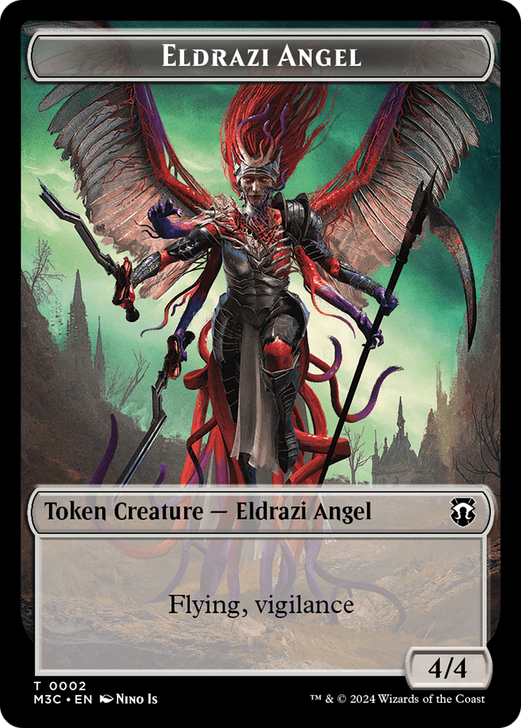 Image of Eldrazi Scion (Ripple Foil) // Eldrazi Spawn Double-Sided Token [Modern Horizons 3 Commander Tokens]