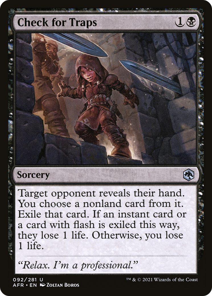Image of Check for Traps [Dungeons & Dragons: Adventures in the Forgotten Realms]