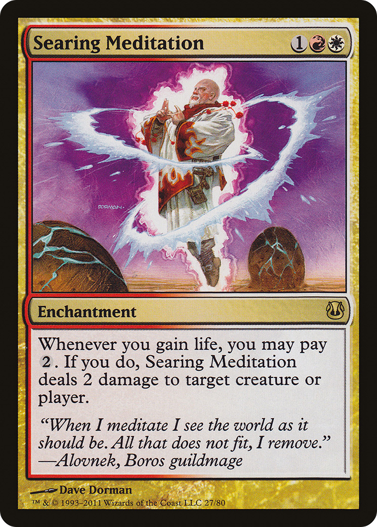 Image of Searing Meditation [Duel Decks: Ajani vs. Nicol Bolas]