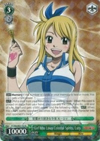 Image of Girl Who Loves Celestial Spirits, Lucy (FT/EN-S02-102 R) [Fairy Tail ver.E]