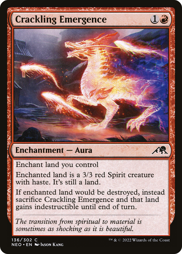 Image of Crackling Emergence [Kamigawa: Neon Dynasty]