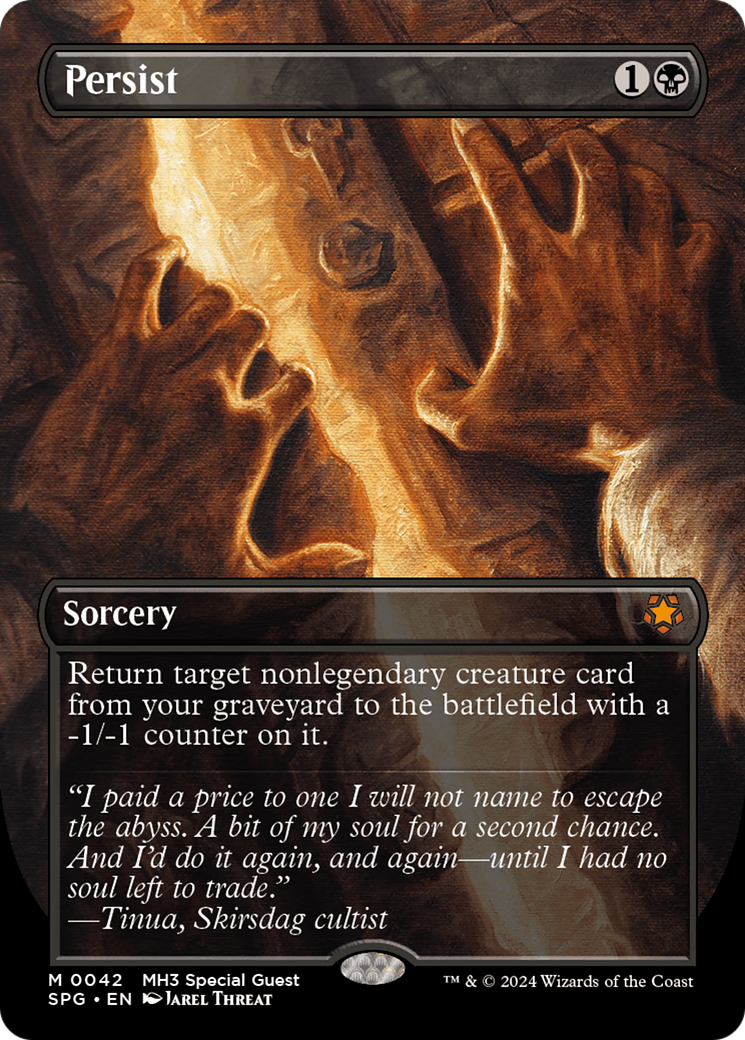 Image of Persist (Borderless) [Modern Horizons 3 Special Guests]