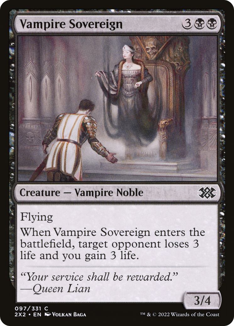 Image of Vampire Sovereign [Double Masters 2022]