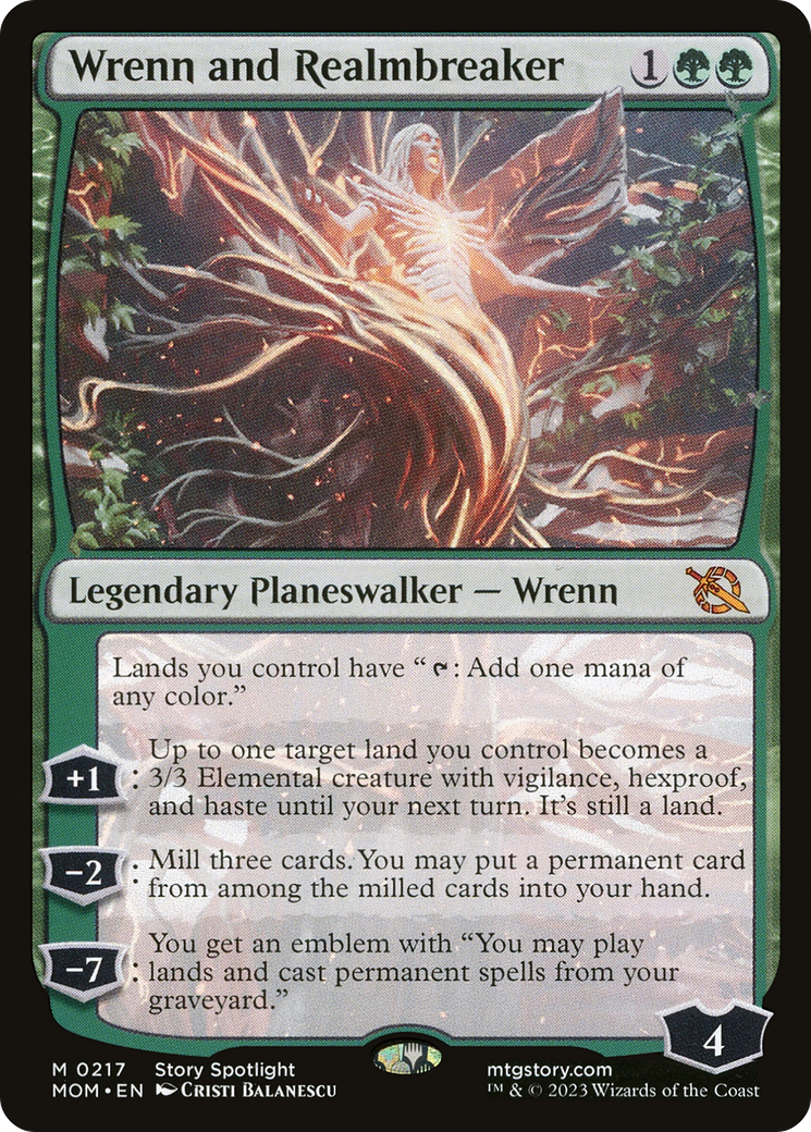 Image of Wrenn and Realmbreaker [March of the Machine]