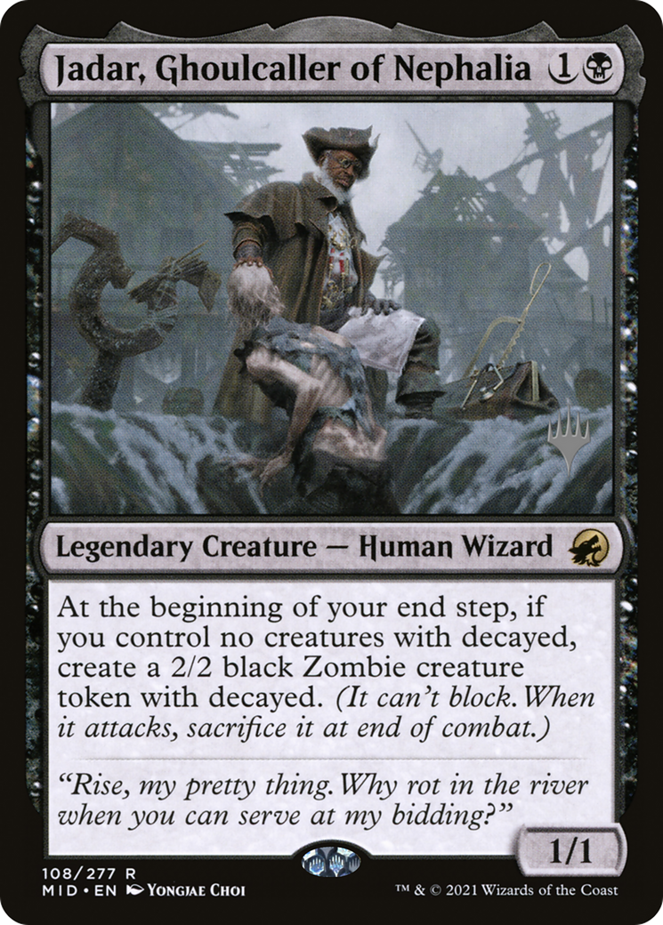 Image of Jadar, Ghoulcaller of Nephalia (Promo Pack) [Innistrad: Midnight Hunt Promos]