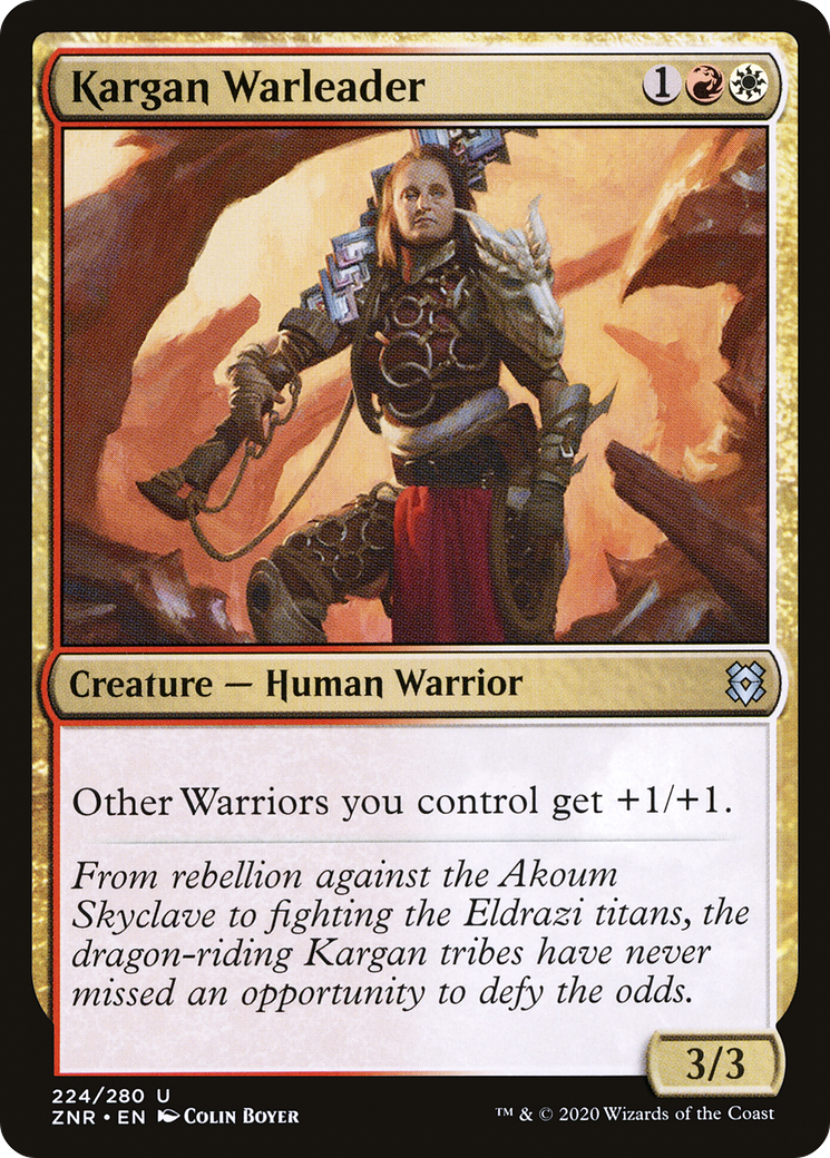 Image of Kargan Warleader [Zendikar Rising]