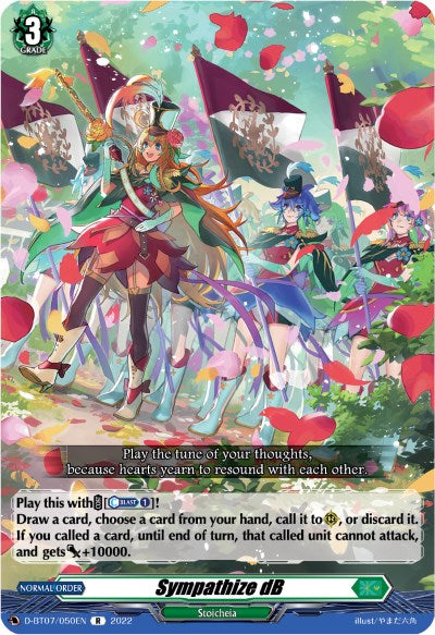 Image of Sympathize dB (D-BT07/050EN) [Raging Flames Against Emerald Storm]