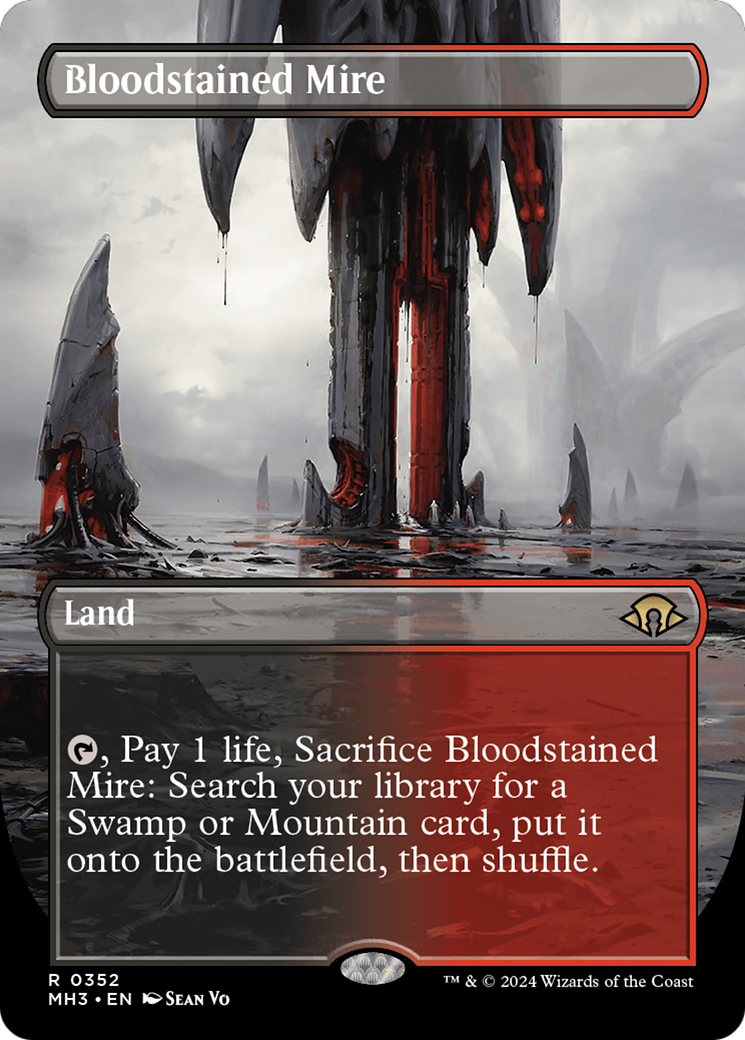 Image of Bloodstained Mire (Borderless) [Modern Horizons 3]