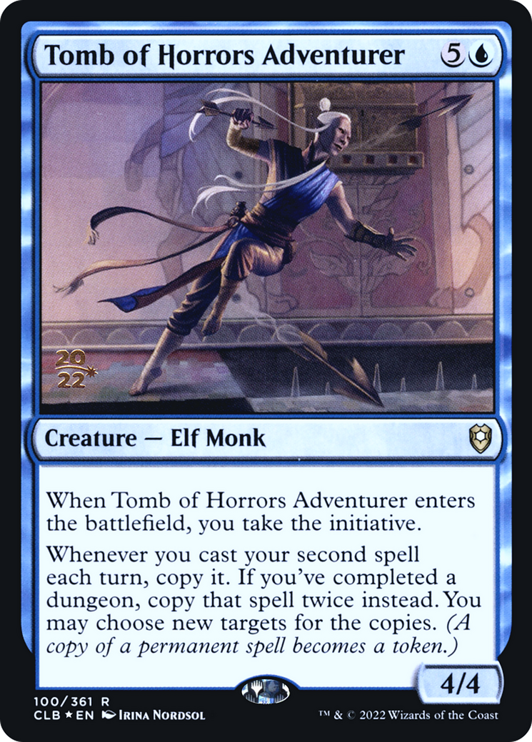 Image of Tomb of Horrors Adventurer [Commander Legends: Battle for Baldur's Gate Prerelease Promos]