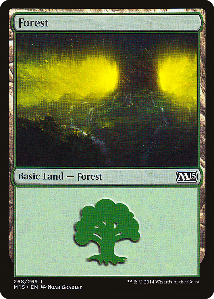 Image of Forest (268) [Magic 2015]