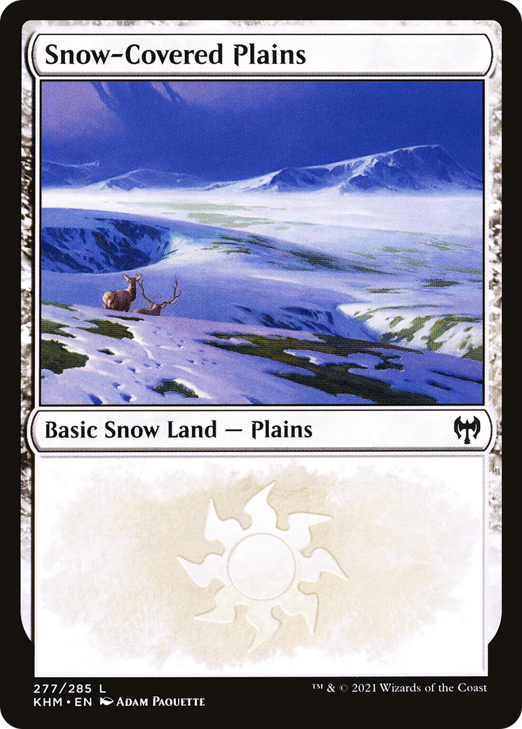 Image of Snow-Covered Plains (277) [Kaldheim]
