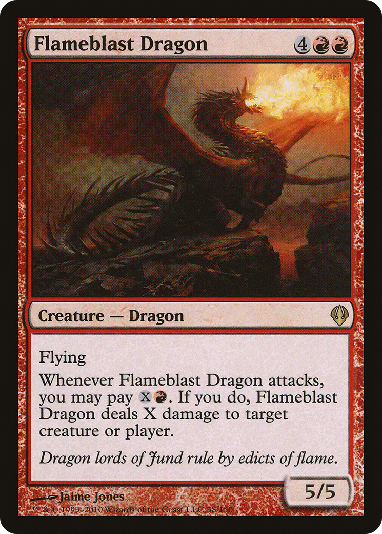 Image of Flameblast Dragon [Archenemy]