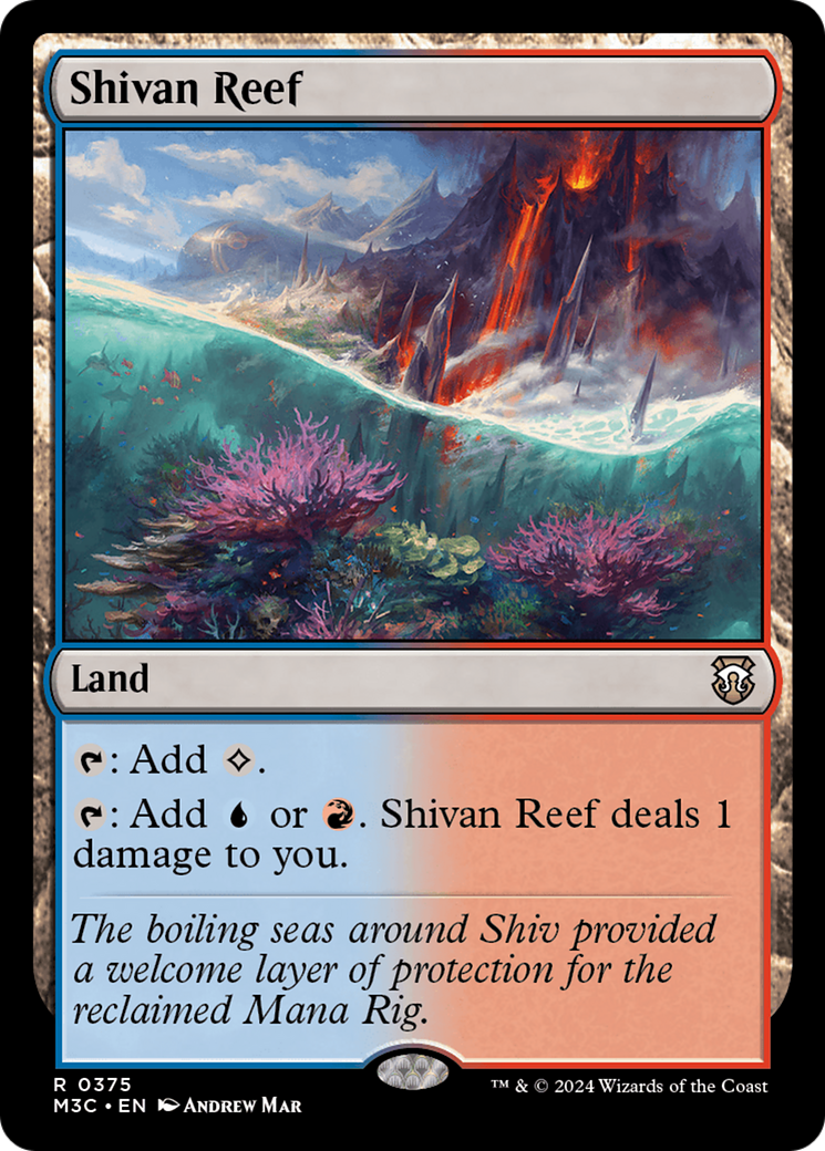 Image of Shivan Reef [Modern Horizons 3 Commander]
