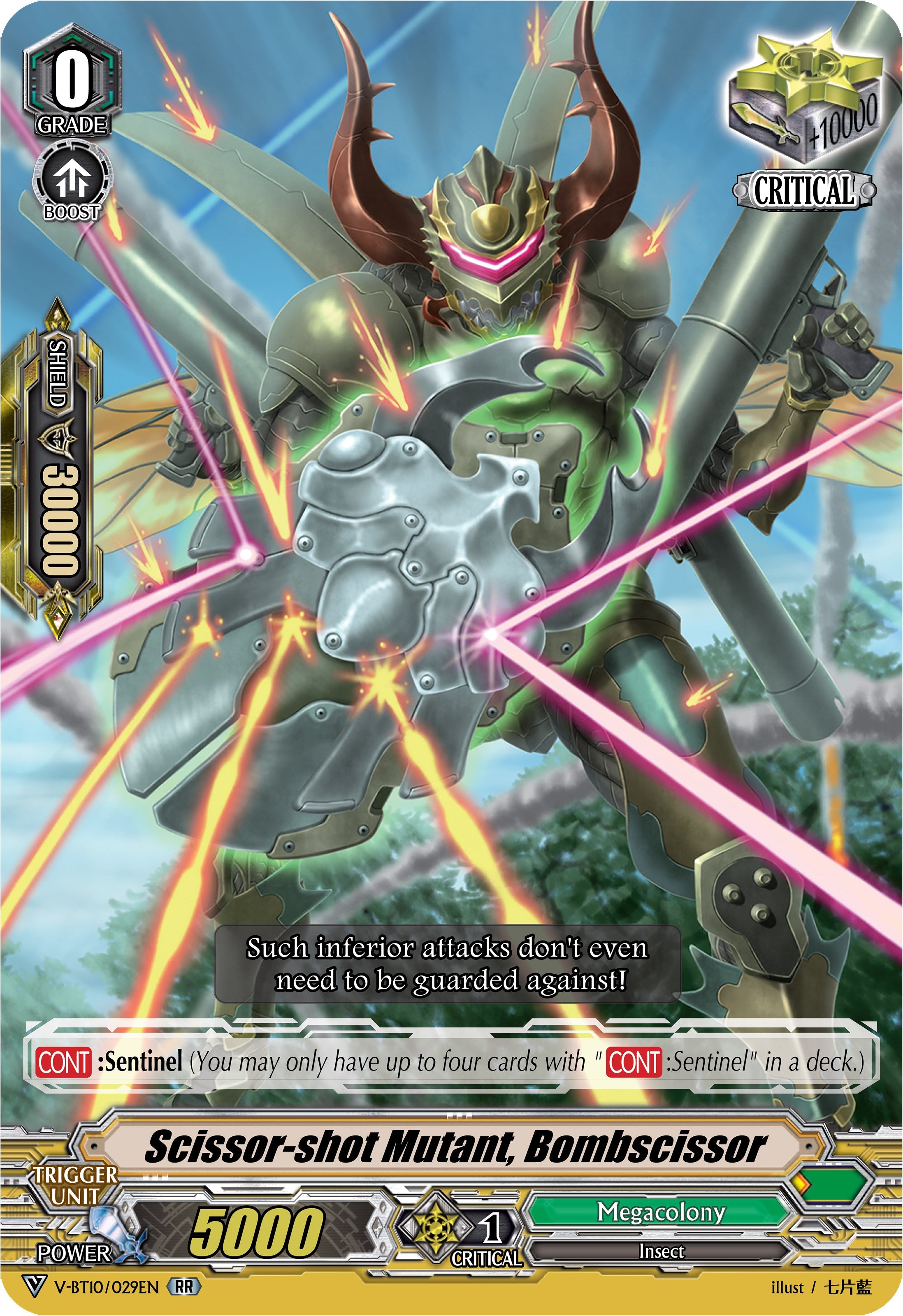 Image of Scissor-shot Mutant, Bombscissor (V-BT10/029EN) [Phantom Dragon Aeon]