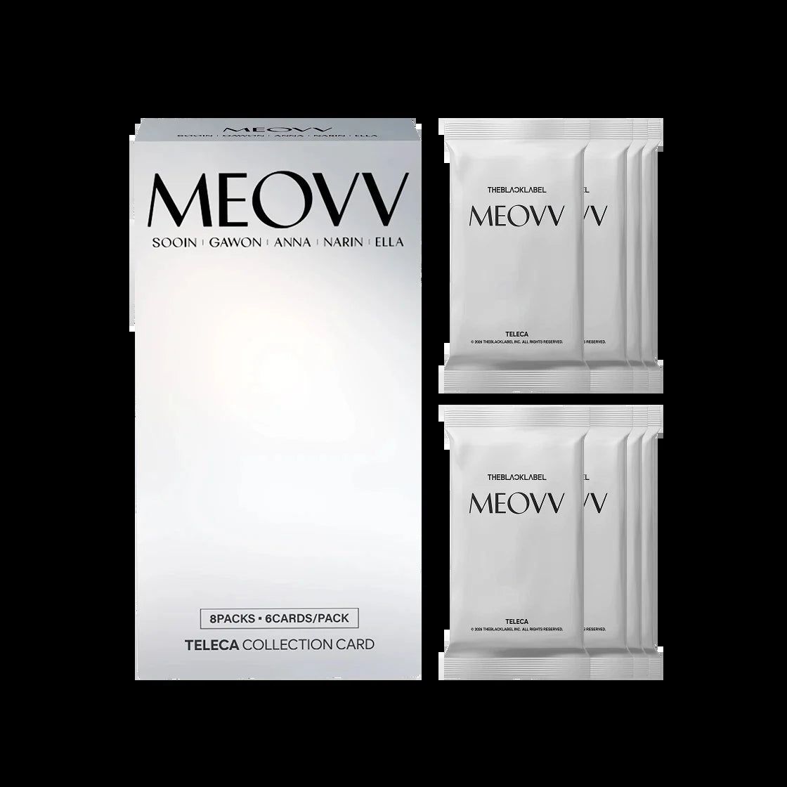 Image of MEOVV - THEBLACKLABLE - BOOSTER BOX - TELECA