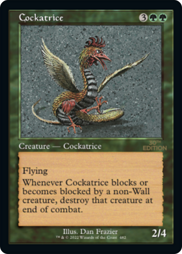 Image of Cockatrice (Retro) [30th Anniversary Edition]