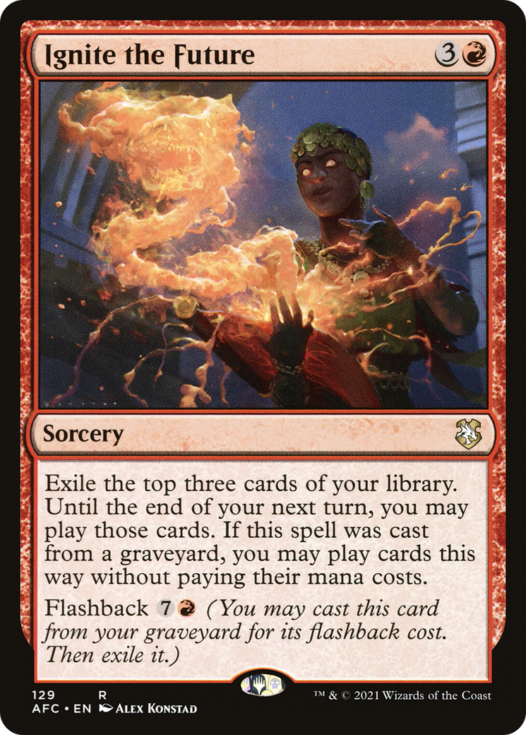 Image of Ignite the Future [Dungeons & Dragons: Adventures in the Forgotten Realms Commander]
