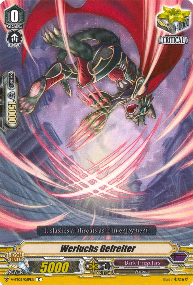 Image of Werluchs Gefreiter (V-BT02/069EN) [Strongest! Team AL4]